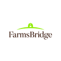 Farmsbridge.com logo, a brandable .com business name for sale