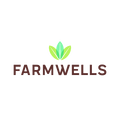 Farmwells.com logo, a brandable .com business name for sale