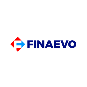 Finaevo.com logo, a brandable .com business name for sale