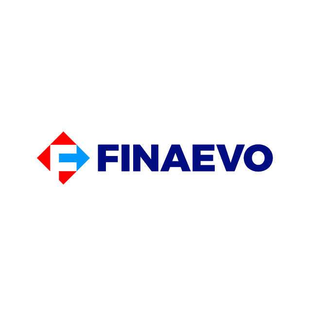 Finaevo.com logo, a brandable .com business name for sale