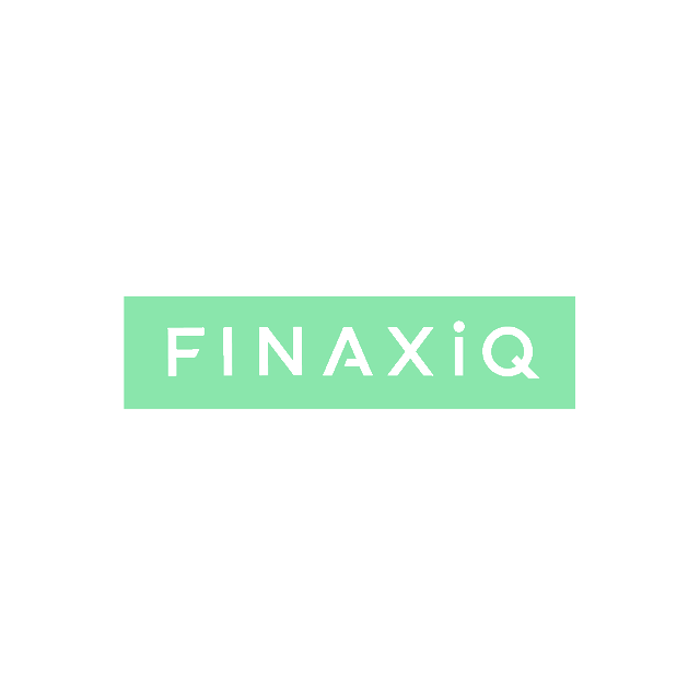 Finaxiq.com logo, a brandable .com business name for sale