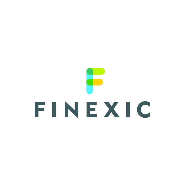 Finexic.com logo, a brandable .com business name for sale