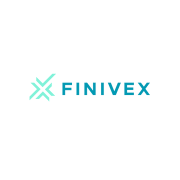Finivex.com logo, a brandable .com business name for sale