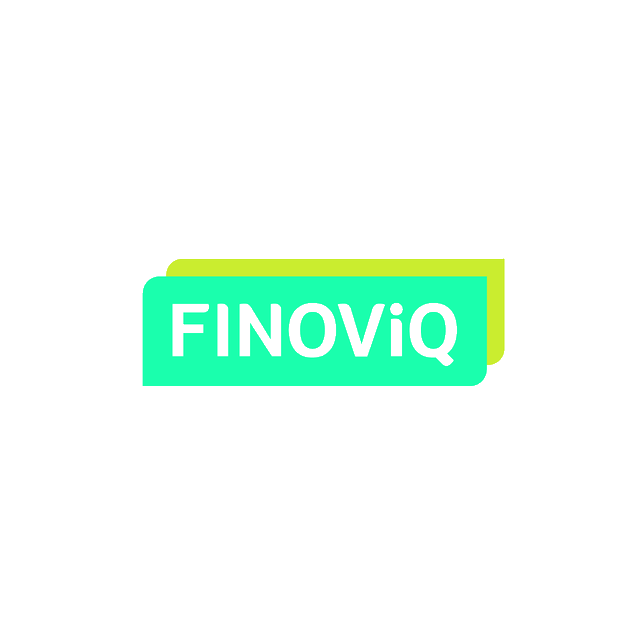 Finoviq.com logo, a brandable .com business name for sale