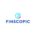 Finscopic.com logo, a brandable .com business name for sale