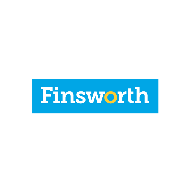 Finsworth.com logo, a brandable .com business name for sale