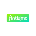Fintigma.com logo, a brandable .com business name for sale