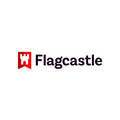 Flagcastle.com logo, a brandable .com business name for sale