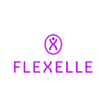Flexelle.com logo, a brandable .com business name for sale