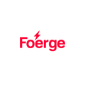 Foerge.com logo, a brandable .com business name for sale