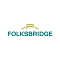 Folksbridge.com logo, a brandable .com business name for sale