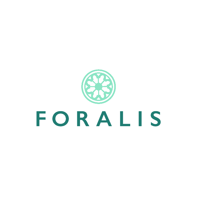 Foralis.com logo, a brandable .com business name for sale