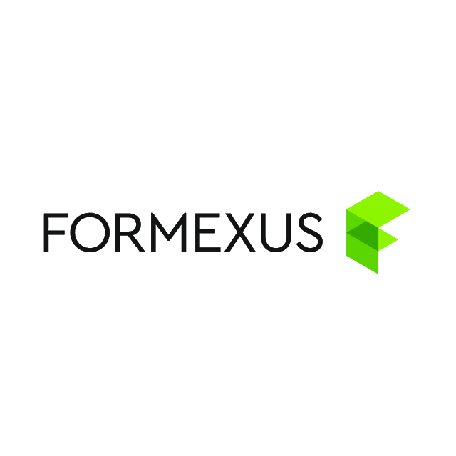 Formexus.com logo, a brandable .com business name for sale