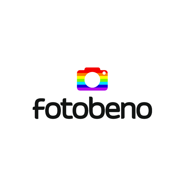 Fotobeno.com logo, a brandable .com business name for sale