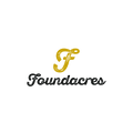 Foundacres.com logo, a brandable .com business name for sale