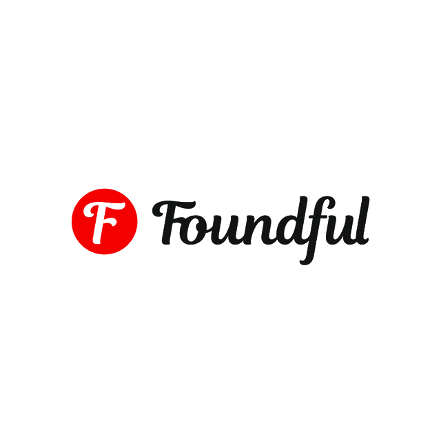 Foundful.com logo, a brandable .com business name for sale
