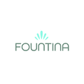 Fountina.com logo, a brandable .com business name for sale