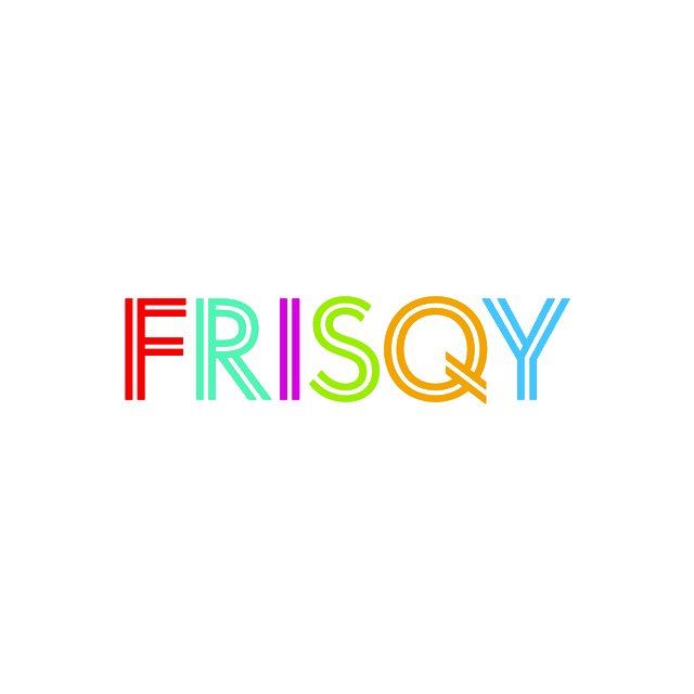 Frisqy.com logo, a brandable .com business name for sale