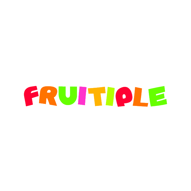 Fruitiple.com logo, a brandable .com business name for sale