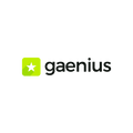 Gaenius.com logo, a brandable .com business name for sale