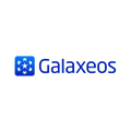 Galaxeos.com logo, a brandable .com business name for sale