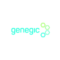 Genegic.com logo, a brandable .com business name for sale