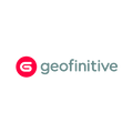 Geofinitive.com logo, a brandable .com business name for sale