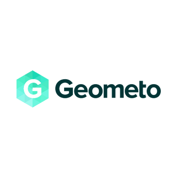Geometo.com logo, a brandable .com business name for sale