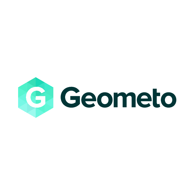 Geometo.com logo, a brandable .com business name for sale