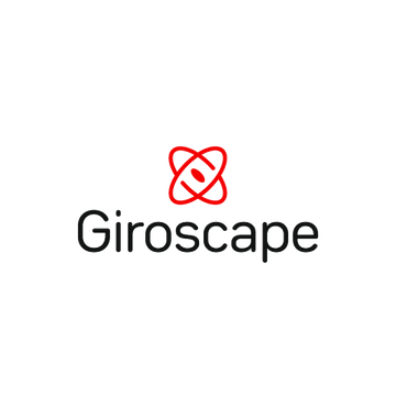 Giroscape.com logo, a brandable .com business name for sale