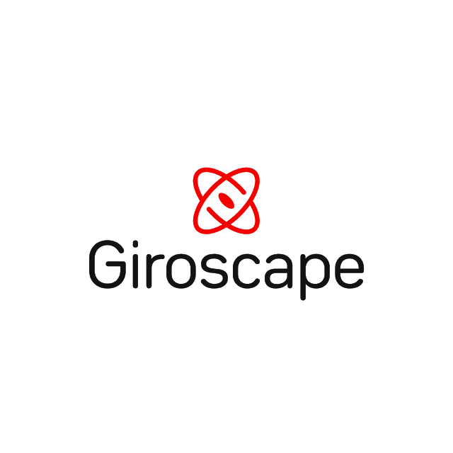 Giroscape.com logo, a brandable .com business name for sale