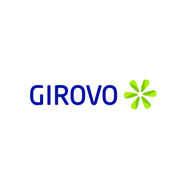 Girovo.com logo, a brandable .com business name for sale