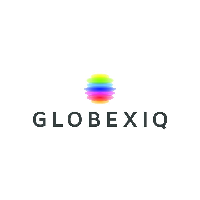 Globexiq.com logo, a brandable .com business name for sale