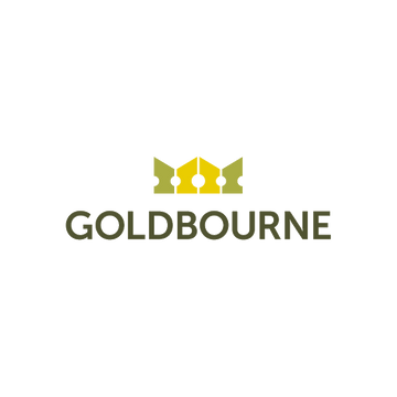 Goldbourne.com logo, a brandable .com business name for sale