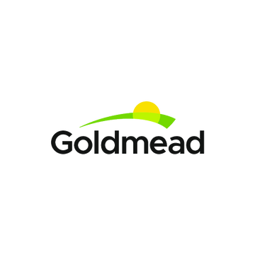 Goldmead.com logo, a brandable .com business name for sale