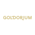 Goldorium.com logo, a brandable .com business name for sale