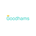 Goodhams.com logo, a brandable .com business name for sale
