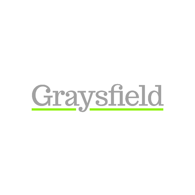 Graysfield.com logo, a brandable .com business name for sale