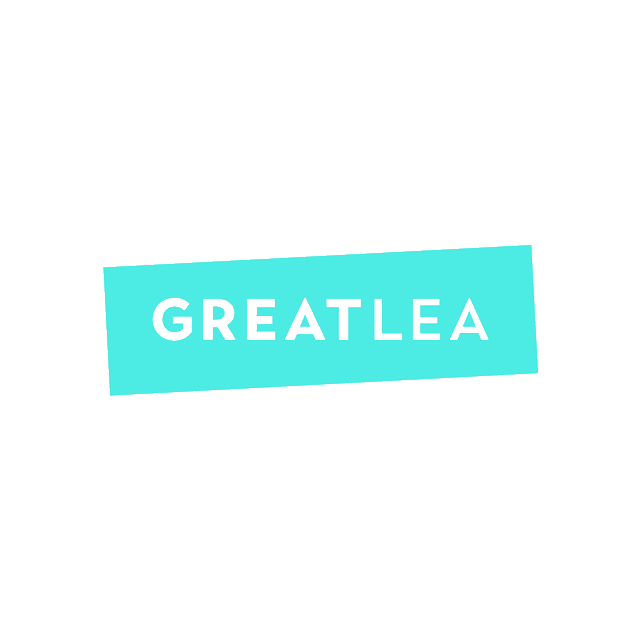 Greatlea.com logo, a brandable .com business name for sale