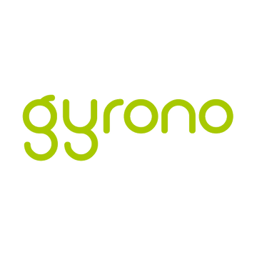 Gyrono.com logo, a brandable .com business name for sale