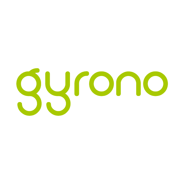 Gyrono.com logo, a brandable .com business name for sale