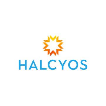 Halcyos.com logo, a brandable .com business name for sale