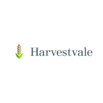 Harvestvale.com logo, a brandable .com business name for sale
