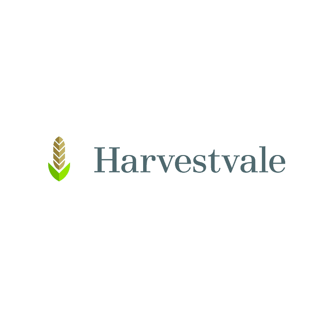 Harvestvale.com logo, a brandable .com business name for sale