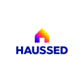 Haussed.com logo, a brandable .com business name for sale