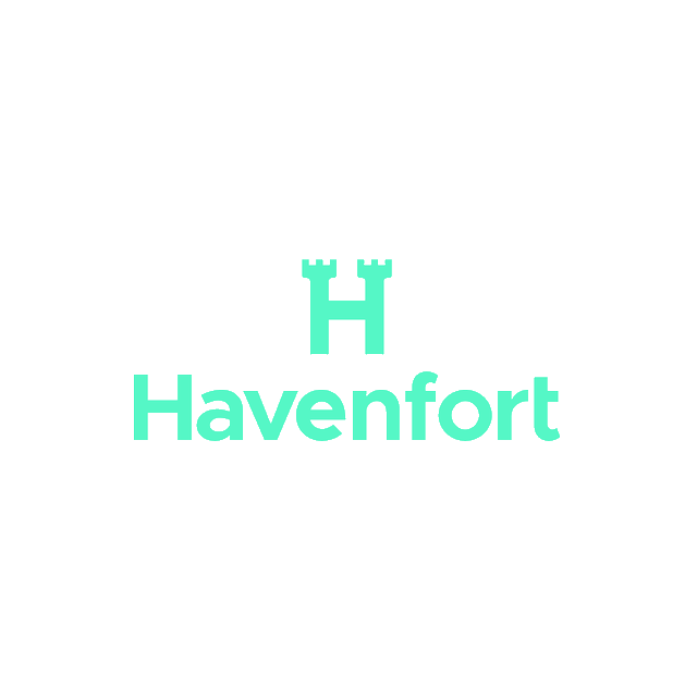 Havenfort.com logo, a brandable .com business name for sale