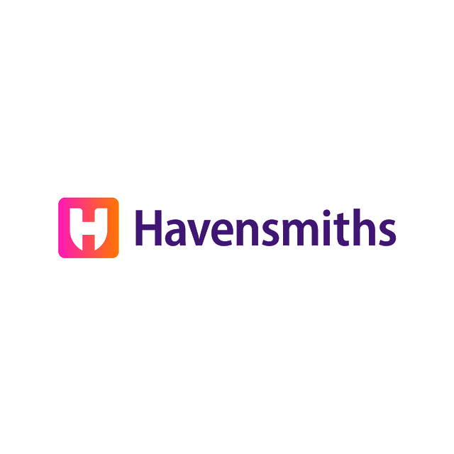 Havensmiths.com logo, a brandable .com business name for sale