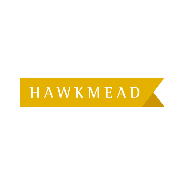 Hawkmead.com logo, a brandable .com business name for sale
