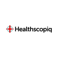 Healthscopiq.com logo, a brandable .com business name for sale