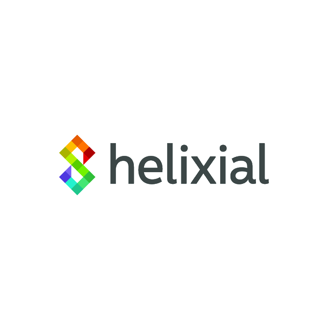 Helixial.com logo, a brandable .com business name for sale